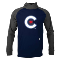 Adult Men's Chicago Cubs Levelwear City Connect Uproar Core Logo Pullover baseball Hoodie - Navy Adult Men's Chicago Cubs Levelwear City Connect Uproar Core Logo Pullover baseball Hoodie - Navy