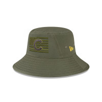 Adult Men's Chicago Cubs New Era 2023 Armed Forces Day Bucket Hat - Green