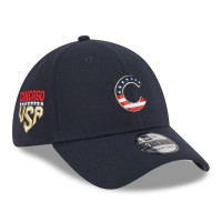Adult Men's Chicago Cubs New Era 2023 Fourth of July 39THIRTY Flex Fit Hat - Navy