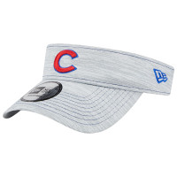 Adult Men's Chicago Cubs New Era Adjustable Visor - Gray