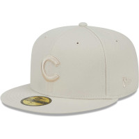 Adult Men's Chicago Cubs New Era Tonal 59FIFTY Fitted Hat - Khaki