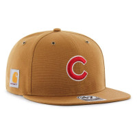 Adult Men's Chicago Cubs '47 Carhartt Captain Snapback Adjustable Hat - Brown Adult Men's Chicago Cubs '47 Carhartt Captain Snapback Adjustable Hat - Brown