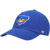 Adult Men's Chicago Cubs '47 Logo Cooperstown Collection Clean Up Adjustable Hat - Royal