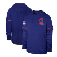 Adult Men's Chicago Cubs '47 Shortstop Pullover baseball Hoodie - Royal Adult Men's Chicago Cubs '47 Shortstop Pullover baseball Hoodie - Royal
