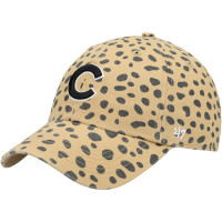 Women's Chicago Cubs '47 Cheetah Clean Up Adjustable Hat - Tan Women's Chicago Cubs '47 Cheetah Clean Up Adjustable Hat - Tan