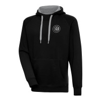 Adult Men's Chicago Cubs Antigua Metallic Victory Pullover baseball Hoodie - Black Adult Men's Chicago Cubs Antigua Metallic Victory Pullover baseball Hoodie - Black