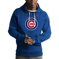 Adult Men's Chicago Cubs Antigua Victory Pullover baseball Hoodie - Royal