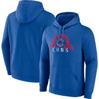 Adult Men's Chicago Cubs Big & Tall Utility Pullover baseball Hoodie - Royal Adult Men's Chicago Cubs Big & Tall Utility Pullover baseball Hoodie - Royal