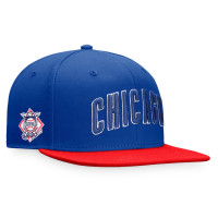 Adult Men's Chicago Cubs Fundamental Two-Tone Fitted Hat - Royal/Red Adult Men's Chicago Cubs Fundamental Two-Tone Fitted Hat - Royal/Red