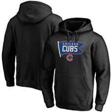 Adult Men's Chicago Cubs Hometown Collection Holy Cow Fitted Pullover baseball Hoodie - Black