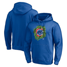 Adult Men's Chicago Cubs Hometown Fitted Pullover baseball Hoodie - Royal