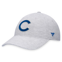 Adult Men's Chicago Cubs Logo Adjustable Hat - Gray Adult Men's Chicago Cubs Logo Adjustable Hat - Gray