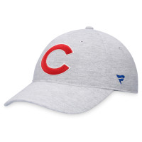 Adult Men's Chicago Cubs Logo Adjustable Hat - Heather Gray