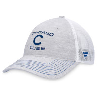 Adult Men's Chicago Cubs Trucker Adjustable Hat - Gray