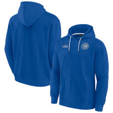 Adult Men's Chicago Cubs Signature Super Soft Fleece Pullover baseball Hoodie - Royal