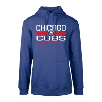 Adult Men's Chicago Cubs Levelwear Podium Dugout Fleece baseball Hoodie - Royal
