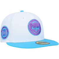 Adult Men's Chicago Cubs New Era 1947 All-Star Game Vice 59FIFTY Fitted Hat - White
