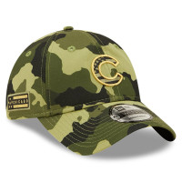 Adult Men's Chicago Cubs New Era 2022 Armed Forces Day 9TWENTY Adjustable Hat - Camo