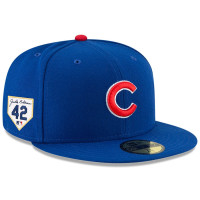 Adult Men's Chicago Cubs New Era 2023 Jackie Robinson Day 59FIFTY Fitted Hat - Royal