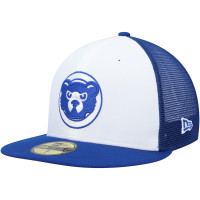Adult Men's Chicago Cubs New Era 2023 On-Field Batting Practice 59FIFTY Fitted Hat - White/Royal