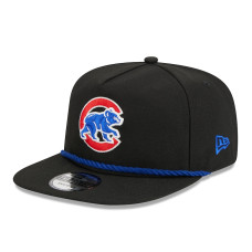 Adult Men's Chicago Cubs New Era Branch Golfer Snapback Hat - Black