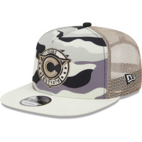 Adult Men's Chicago Cubs New Era Chrome Camo A-Frame 9FIFTY Trucker Snapback Hat - White