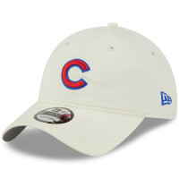 Adult Men's Chicago Cubs New Era Chrome Core Classic 9TWENTY Adjustable Hat - Cream Adult Men's Chicago Cubs New Era Chrome Core Classic 9TWENTY Adjustable Hat - Cream