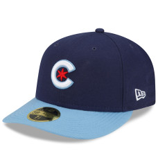 Adult Men's Chicago Cubs New Era City Connect Low Profile 59FIFTY Fitted Hat - Royal