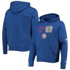Adult Men's Chicago Cubs New Era City Transit Pullover baseball Hoodie - Royal