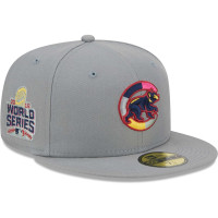 Adult Men's Chicago Cubs New Era Color Pack 59FIFTY Fitted Hat - Gray Adult Men's Chicago Cubs New Era Color Pack 59FIFTY Fitted Hat - Gray