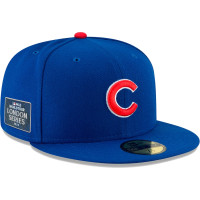Adult Men's Chicago Cubs New Era On-Field 2023 World Tour London Series 59FIFTY Fitted Hat - Royal