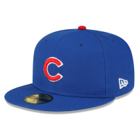 Adult Men's Chicago Cubs New Era Throwback Authentic Collection 59FIFTY Fitted Hat - Royal