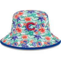 Adult Men's Chicago Cubs New Era Tropic Floral Bucket Hat