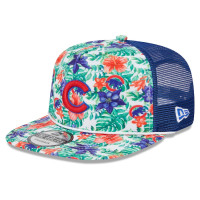 Adult Men's Chicago Cubs New Era Tropic Floral Golfer Lightly Structured Snapback Hat Adult Men's Chicago Cubs New Era Tropic Floral Golfer Lightly Structured Snapback Hat
