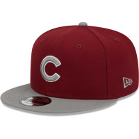 Adult Men's Chicago Cubs New Era Two-Tone Color Pack 9FIFTY Snapback Hat - Cardinal Adult Men's Chicago Cubs New Era Two-Tone Color Pack 9FIFTY Snapback Hat - Cardinal
