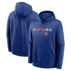 Adult Men's Chicago Cubs Swoosh NeighborHOOD Pullover baseball Hoodie - Royal