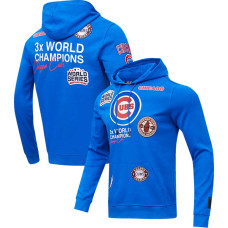 Adult Men's Chicago Cubs Pro Standard Championship Pullover baseball Hoodie - Royal