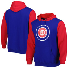 Adult Men's Chicago Cubs Stitches Team Pullover baseball Hoodie - Royal/Red