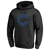 Adult Men's Chicago Cubs Taylor Pullover baseball Hoodie - Black