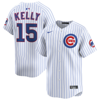Youth Chicago Cubs #15 Carson Kelly White Home Player Limited Jersey