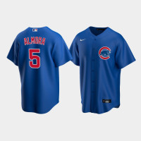 Men's Chicago Cubs #5 Albert Almora Jr Royal Replica Nike Alternate Jersey Men's Chicago Cubs #5 Albert Almora Jr Royal Replica Nike Alternate Jersey