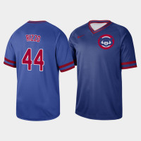 Men's Chicago Cubs Anthony Rizzo #44 Royal Cooperstown Collection V-Neck Legend Jersey Men's Chicago Cubs Anthony Rizzo #44 Royal Cooperstown Collection V-Neck Legend Jersey