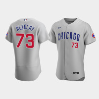 Adbert Alzolay Chicago Cubs Gray Authentic Road Jersey Adbert Alzolay Chicago Cubs Gray Authentic Road Jersey