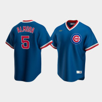 Albert Almora Jr. Chicago Cubs Royal Cooperstown Collection Road Jersey Albert Almora Jr. Chicago Cubs Royal Cooperstown Collection Road Jersey
