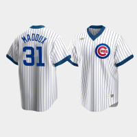 Greg Maddux Chicago Cubs White Cooperstown Collection Home Jersey Greg Maddux Chicago Cubs White Cooperstown Collection Home Jersey