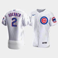 Nico Hoerner Chicago Cubs White Authentic Home Jersey Nico Hoerner Chicago Cubs White Authentic Home Jersey