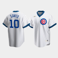 Ron Santo Chicago Cubs White Cooperstown Collection Home Jersey
