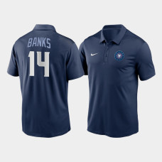 Men's Chicago Cubs Ernie Banks Navy 2021 City Connect Franchise Polo Men's Chicago Cubs Ernie Banks Navy 2021 City Connect Franchise Polo