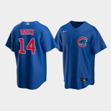 Men's Chicago Cubs #14 Ernie Banks Royal Replica Nike Alternate Jersey Men's Chicago Cubs #14 Ernie Banks Royal Replica Nike Alternate Jersey