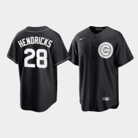 Chicago Cubs Kyle Hendricks Black Alternate Fashion Replica Jersey